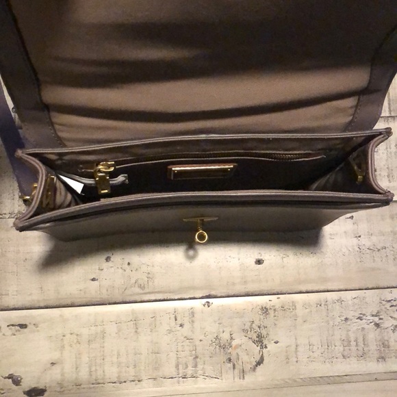 J Crew Grey Leather Purse - Picture 4 of 5